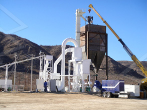 时产800-1200吨镁矿石移动制沙机