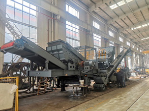 时产400-500吨α-鳞石英花岗岩制砂机