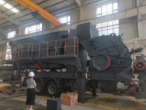 中国的石粉生产线